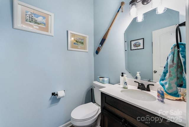 189 Fesperman Cir, Troutman, NC 28166 - bathroom with toilet and vanity