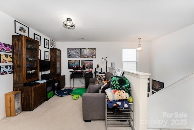 189 Fesperman Cir, Troutman, NC 28166 - living area with light colored carpet