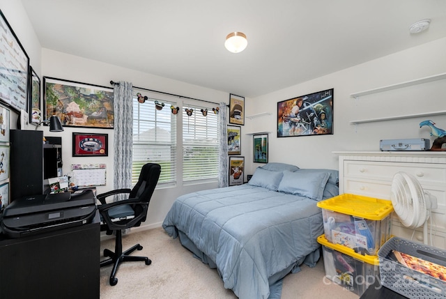 189 Fesperman Cir, Troutman, NC 28166 - carpeted bedroom with an office area