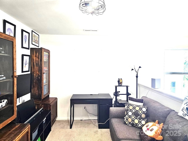 189 Fesperman Cir, Troutman, NC 28166 - office space featuring light colored carpet and baseboards