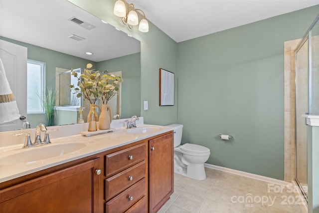10027 Juniper Trace Dr, Charlotte, NC 28277 - full bath with a shower stall, toilet, and double vanity