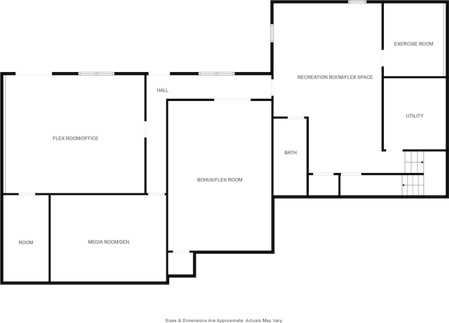 560 Blue Sky Dr, Dallas, NC 28034 - room layout
