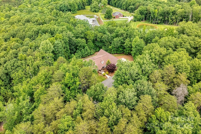 560 Blue Sky Dr, Dallas, NC 28034 - bird's eye view of a forest