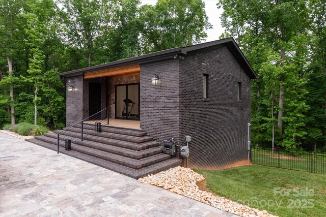 3020 Brooks Mill Ln, Wingate, NC 28174 - view of front of house featuring brick siding