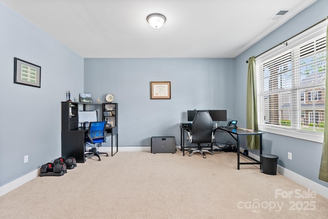 21 Henbit Way, Arden, NC 28704 - home office with carpet and baseboards