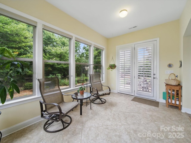 1004 Fairbanks Ct, Indian Trail, NC 28079 - sitting room with tile patterned flooring and baseboards