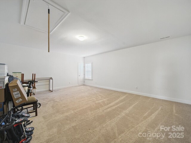 1004 Fairbanks Ct, Indian Trail, NC 28079 - basement featuring carpet and baseboards