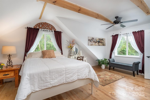 334 Arbra Mountain Way, Bostic, NC 28018 - bedroom featuring multiple windows, wood finished floors, and ceiling fan