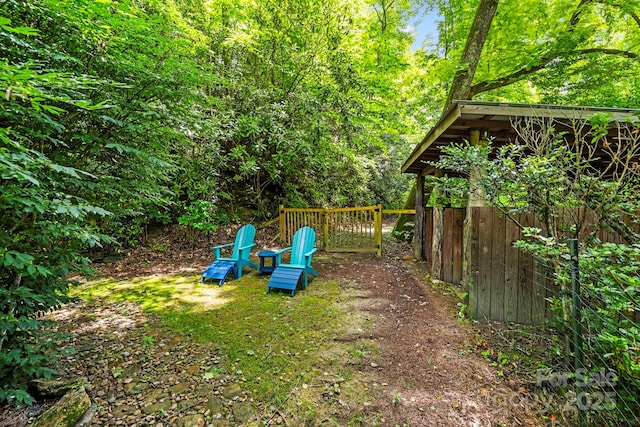 3739 Pickens Hwy, Rosman, NC 28772 - view of yard