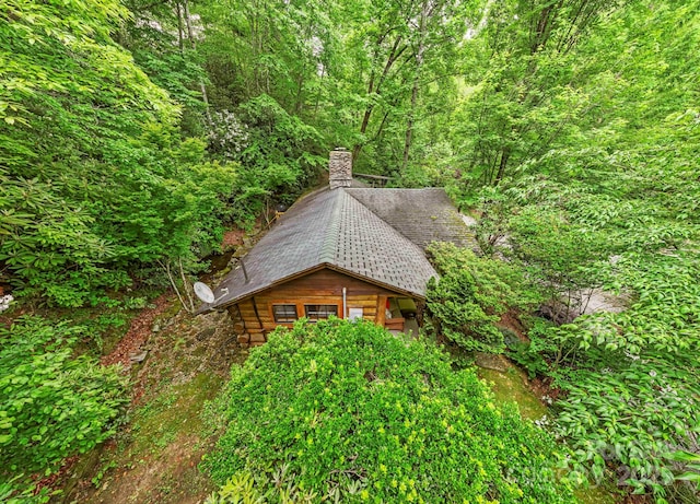 3739 Pickens Hwy, Rosman, NC 28772 - exterior view of a shingled roof