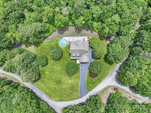 21 School House Rd, Pisgah Forest, NC 28768 - aerial view of property's location