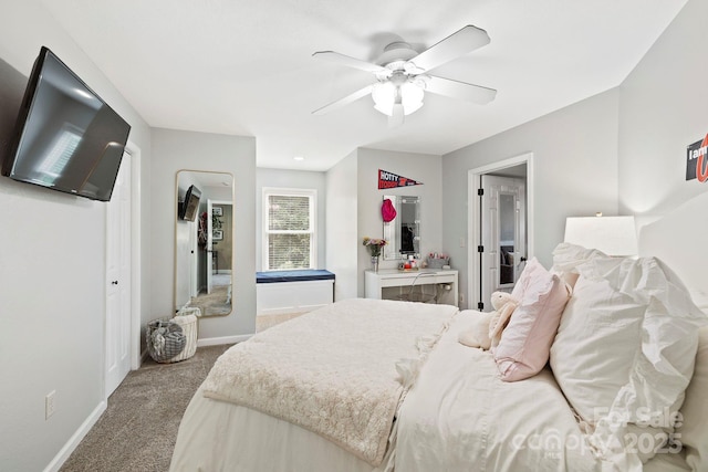 21 School House Rd, Pisgah Forest, NC 28768 - bedroom featuring carpet and a ceiling fan