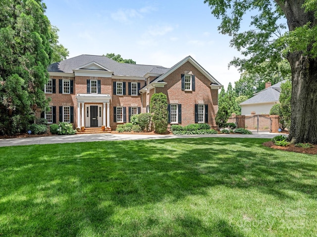 2516 Selwyn Ave, Charlotte, NC 28209 - colonial inspired home featuring brick siding