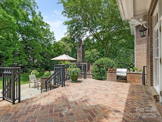 2516 Selwyn Ave, Charlotte, NC 28209 - view of patio with view of scattered trees