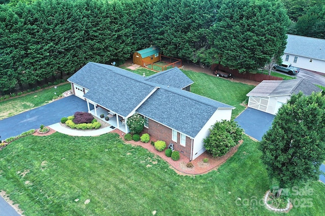4646 River Run Cir, Hickory, NC 28602 - view from above of property