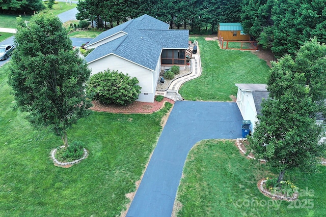 4646 River Run Cir, Hickory, NC 28602 - view from above of property