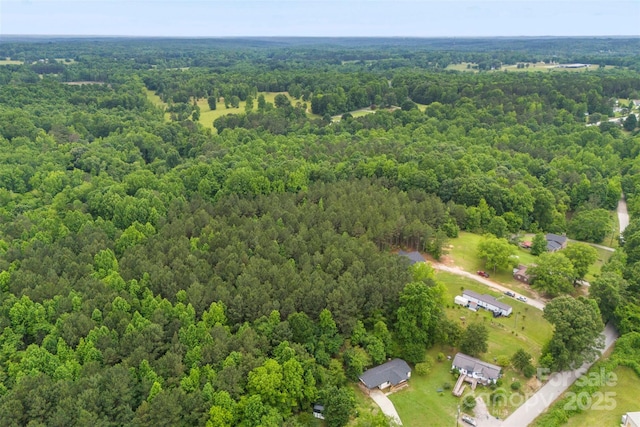 103 Fleetwood Rd, York, SC 29745 - bird's eye view of a heavily wooded area