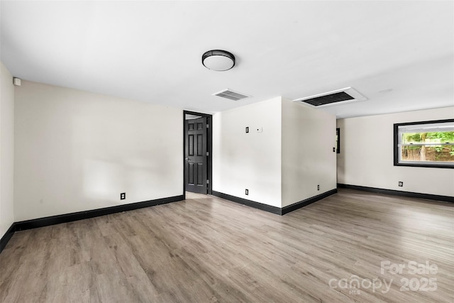103 Fleetwood Rd, York, SC 29745 - empty room featuring wood finished floors and baseboards