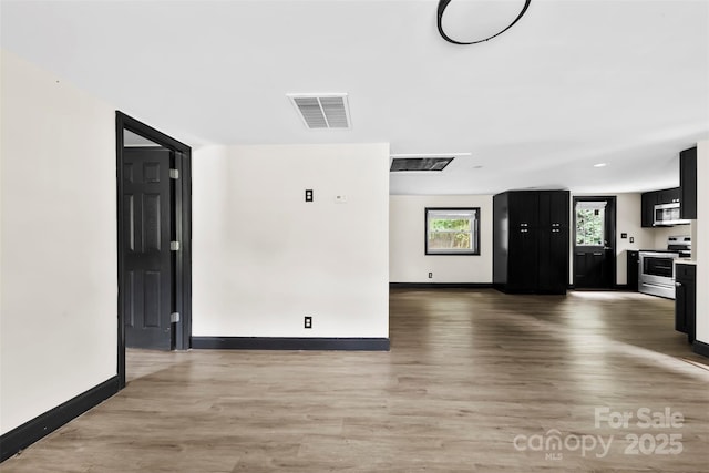 103 Fleetwood Rd, York, SC 29745 - unfurnished living room featuring light wood finished floors and baseboards