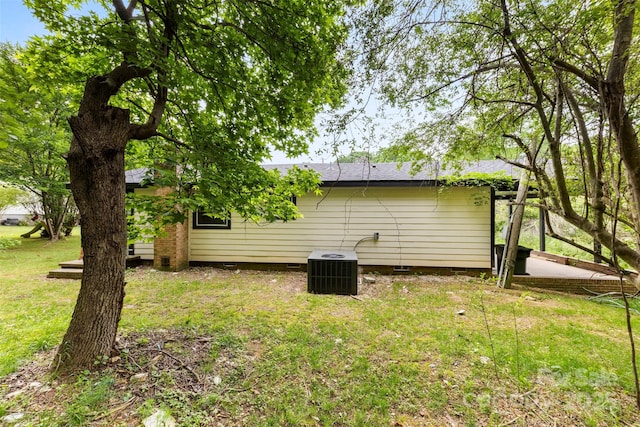 103 Fleetwood Rd, York, SC 29745 - view of green lawn featuring central air condition unit