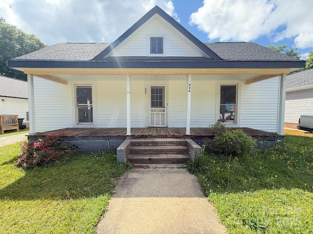 324 S Spruce St, Rock Hill, SC 29730 - bungalow-style house featuring a shingled roof and covered porch
