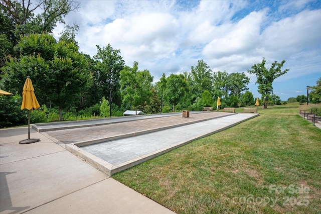 602 Compass Dr, Denver, NC 28037 - view of property's community featuring a bocce ball area and a yard
