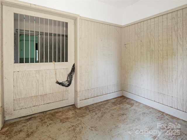 146 Lower Brush Creek Rd, Fletcher, NC 28732 - empty room with concrete floors