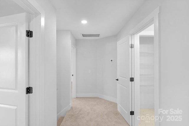 7874 Lucky Creek Ln, Denver, NC 28037 - hall featuring carpet, recessed lighting, and baseboards