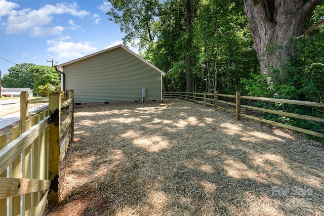 406 N Bostian St, China Grove, NC 28023 - view of fenced backyard