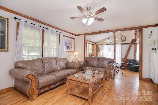 109 Larch Rd, Salisbury, NC 28147 - living area with a ceiling fan, light wood finished floors, and a chandelier