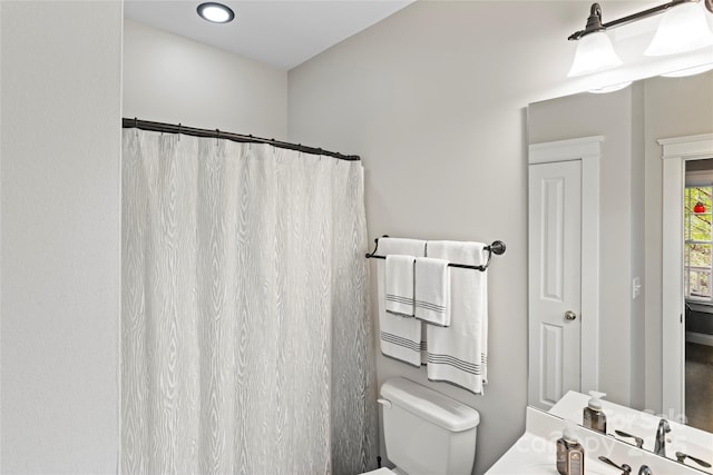 3007 Colonel Springs Way, Fort Mill, SC 29708 - full bathroom featuring toilet, vanity, and curtained shower