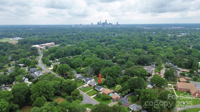 2421 Shamrock Dr, Charlotte, NC 28205 - aerial view of a forest