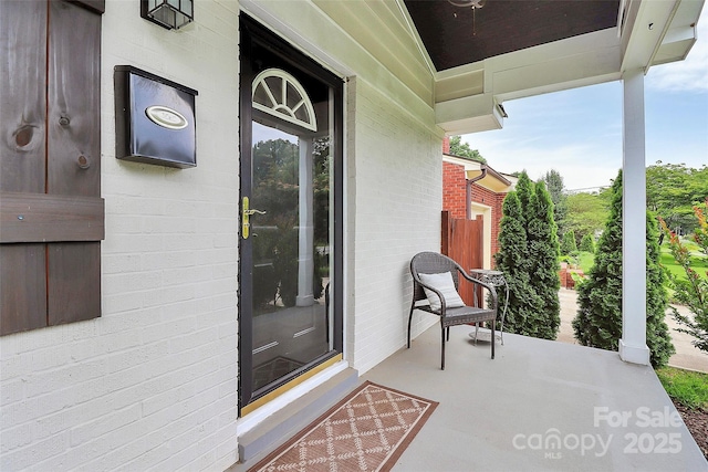 2421 Shamrock Dr, Charlotte, NC 28205 - property entrance featuring brick siding