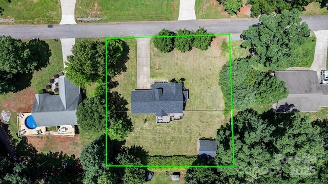 1321 Birch Dr, Morganton, NC 28655 - drone / aerial view