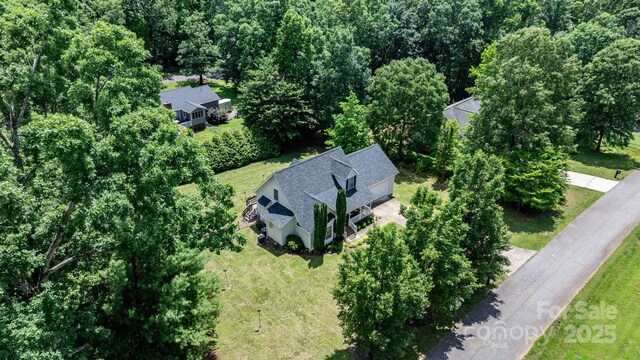 1321 Birch Dr, Morganton, NC 28655 - aerial view of property and surrounding area