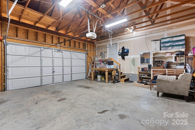 1321 Birch Dr, Morganton, NC 28655 - garage with a garage door opener