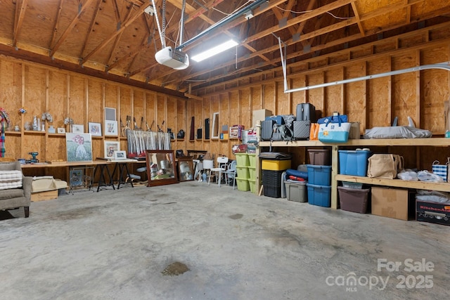 1321 Birch Dr, Morganton, NC 28655 - garage with a garage door opener