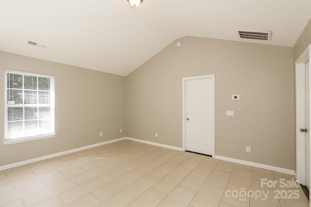 2599 April Showers Ln, Rock Hill, SC 29730 - unfurnished room featuring lofted ceiling and baseboards