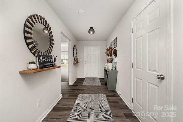 1405 Amberlight Cir, Salisbury, NC 28144 - entrance foyer featuring wood finished floors and baseboards