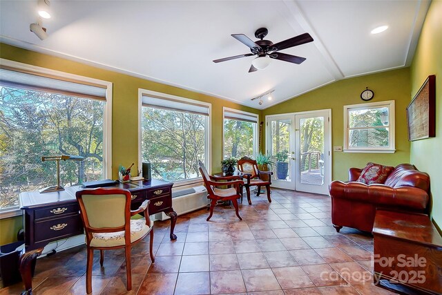29049 Snapper Pt, Tega Cay, SC 29708 - sunroom / solarium featuring french doors