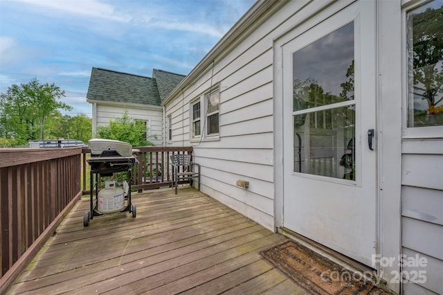 123 N Poston St, Shelby, NC 28150 - deck featuring area for grilling