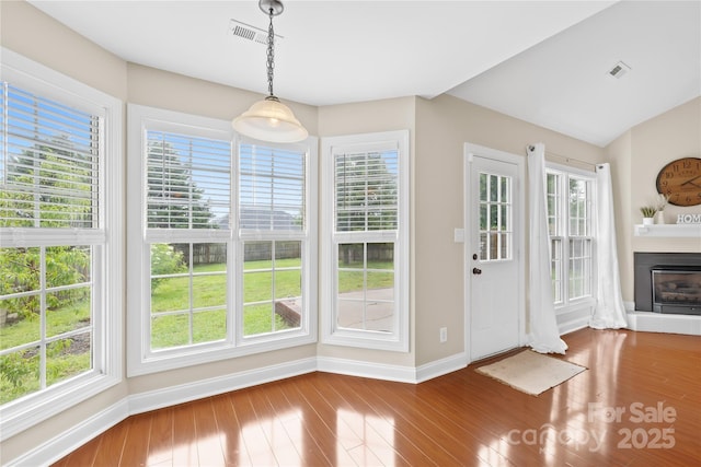 4809 Mossy Cup Ln, Monroe, NC 28110 - unfurnished dining area with plenty of natural light, baseboards, and wood finished floors