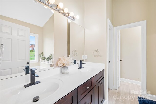 4809 Mossy Cup Ln, Monroe, NC 28110 - full bath featuring double vanity