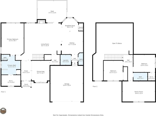 24 Yorktown Cir, Arden, NC 28704 - floor plan / room layout