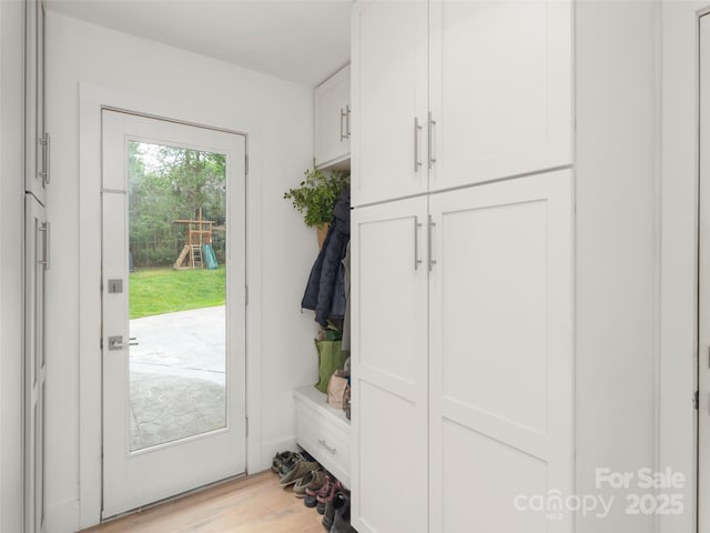6 Browntown Rd, Asheville, NC 28803 - mudroom featuring light wood finished floors