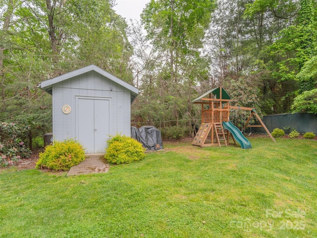 6 Browntown Rd, Asheville, NC 28803 - view of yard featuring a playground