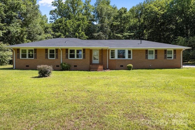 1810 Country Manor Ln Unit 34, Rock Hill, SC 29730 - ranch-style house featuring crawl space, brick siding, and a front lawn