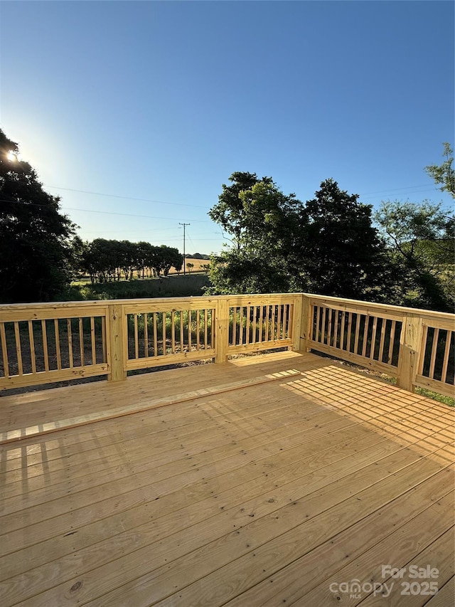 1308 Austin Chaney Rd, Wingate, NC 28174 - view of wooden deck