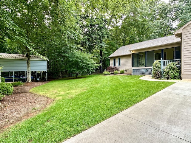 1827 Beckner Rd, Lexington, NC 27292 - view of green lawn
