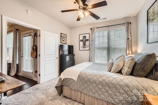 18605 Ruffner Dr Unit 3E, Cornelius, NC 28031 - bedroom with a ceiling fan